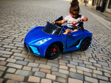 Load image into Gallery viewer, LA FERRARI BLUE - Replica Ride On Car With Remote Control
