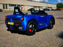 Load image into Gallery viewer, Blue Kids Ride On Car With Remote Control
