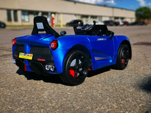 Blue Kids Ride On Car With Remote Control