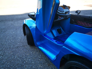 Blue Kids Ride On Car With Remote Control
