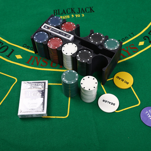 Poker Set - Blackjack - Poker Cards - Toy Centre