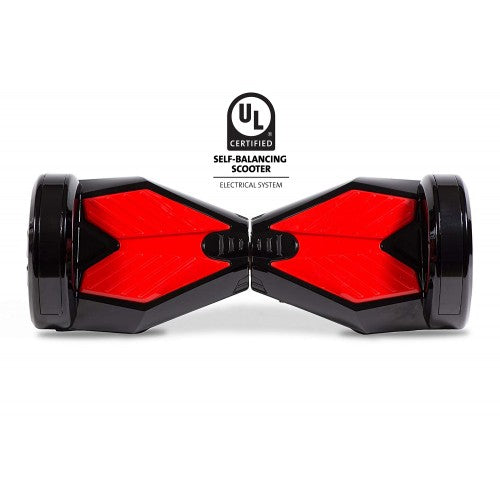 8 Inch Lambo Hoverboard with LED Light, Bluetooth -Black - Toy Centre