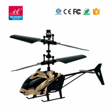 Load image into Gallery viewer, Hand sensor 2 channel mini flying helicopter - Red - Toy Centre
